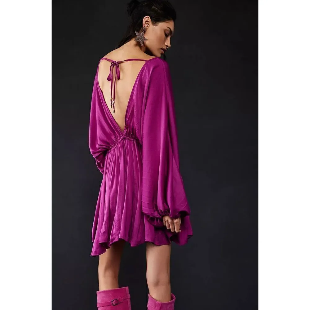 Free People - Arzel Mini Dress size S